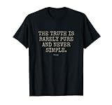 The Truth - Cita de Oscar Wilde Camiseta