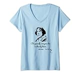 Mujer Sé tú mismo todo el mundo ya se ha tomado Oscar Wilde Cita Camiseta Cuello V