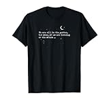 Cita de Oscar Wilde: mirando las estrellas Camiseta