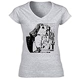 teesquare1st Oscar Wilde - Women Camiseta para Mujer de Algodon Size Xlarge